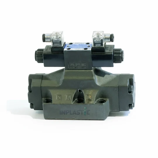 INPLASTIC | Válvula Direccional 4-3 Piloto por Solenoide Tam. 32